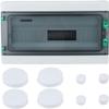 Tools compatible with 18 Way Power Distribution Box Circuit Breaker Distribution Junction Box IP65 Waterproof with Din Rail view 1