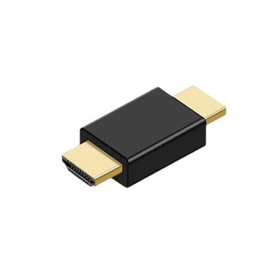 ACGTUY HD MI 2.1 Adapter 90 Degree Right Angle HDTV 4K 8K@60Hz Female to Female Cable Converter HD-MI Extension Connector for(Red)