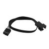 ACGTUY Mainboard CPU 4 PIN Fan Extention Cables PWM 4P Adapter Cable Computer Case Mainboard 4 PIN Power Cables Connectors Fan Splitter(Type A) view 3