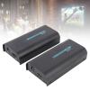 Denash HDMI Extender, 656ft Over Single Cat5 Cat6 HDMI Repeater, HD Multimedia Interface Balun Sender Transmitter Receiver (US Plug) view 2
