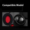 1 Pairs Foam Ear Pad Replacement Cushions,Breathable Mesh Fabric Ear Cushions Replacement, Memory Foam Headphone Earpads for Headphones view 2
