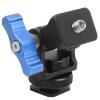 Mtlavishness Portable Alloy Cold Shoe Ballhead Monitor Bracket Multifunction Adapter Equipment Ideal for Installing Monitors Fill Lights on Camera or Cage Universal 1/4in Screw view 2