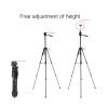 Camera Tripod Cell Phone Tripod Extendable Stand for Live Stream Makeup for Cameras Cell Phones view 4
