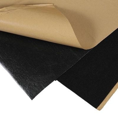 1x0.5m Speaker Cloth Self-Adhesive Felt Subwoofer Box Tape Strip Patch Sound Absorption Anti-Seismic Beige/Silver/Gray/Black(Black)