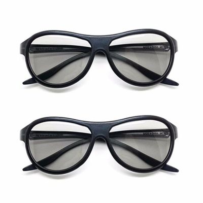 2pcs Replacement Glasses Polarized for LG Fit for Panasonic TCL Sony TV Cinema Movies