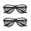 2pcs Replacement Glasses Polarized for LG Fit for Panasonic TCL Sony TV Cinema Movies view 1
