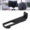 Aluminium Alloy Microphone Video Led Light Mounting Plate with Cold Shoe for G7X III Camera view 2