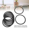 10PCS Speaker Sealing Rings, EVA Foam Speaker Seal Gaskets for Reducing Vibrations and Noise Car Speakers Replacement Gaskets for Improved Sound 210mm / 8.27in view 3