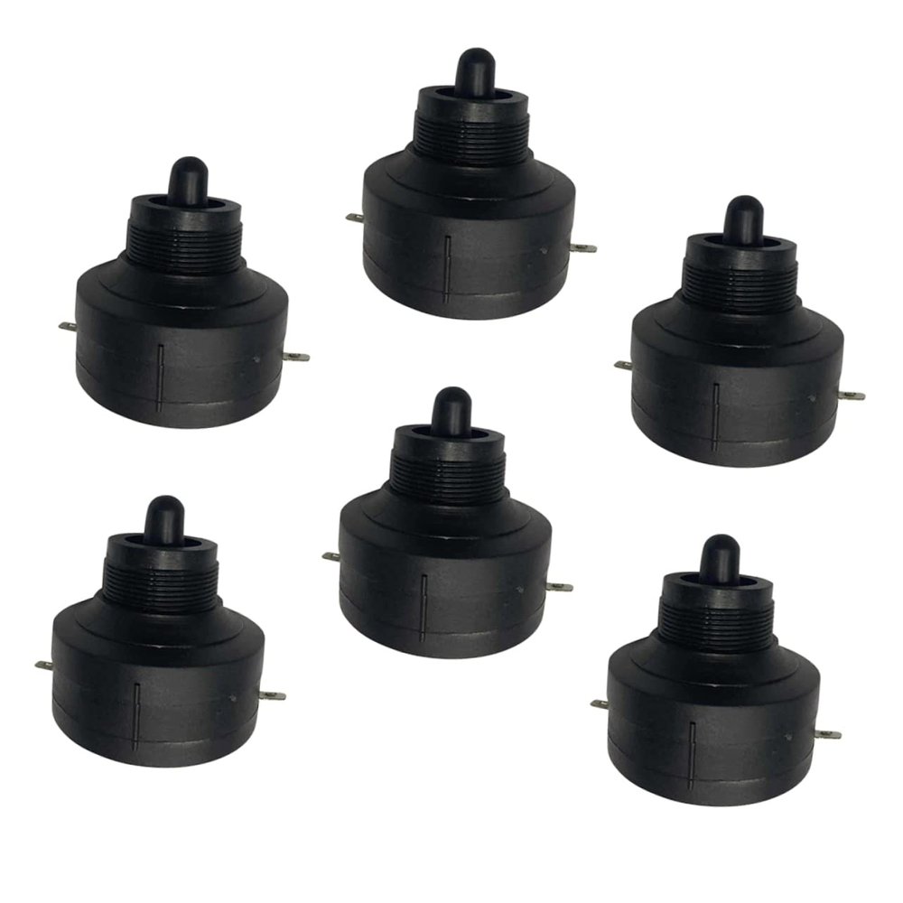 Anneome 6pcs Automotive Horn Piezoelectric Adapter Car Supplies Replacement for Car Audio Systems