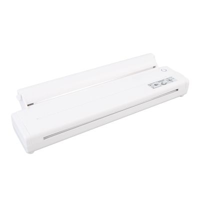 VBESTLIFE Portable Printers Wireless for Travel, Thermal Inkless Printer Size, Bluetooth 4.0 Mobile Printer, APP Support for iprint, for Home Office Car (White)