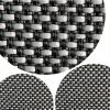 Antique Black and Gray Brown Speaker mesh Cover Cloth Speaker mask Sound-Transparent Cloth dust-Proof Sound-Absorbing Soft Bag Thick(Grey(0.5mX0.75m)) view 3