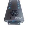 Altairtech.io 10-Port Powered USB 3.0 Hub with 12V 10A Power Adapter, Multi Port Expander Fast Data Transfer USB Data Hub Splitter for Laptop, PC, Mobile, Mobile HDD, Flash Drives, Miners view 3