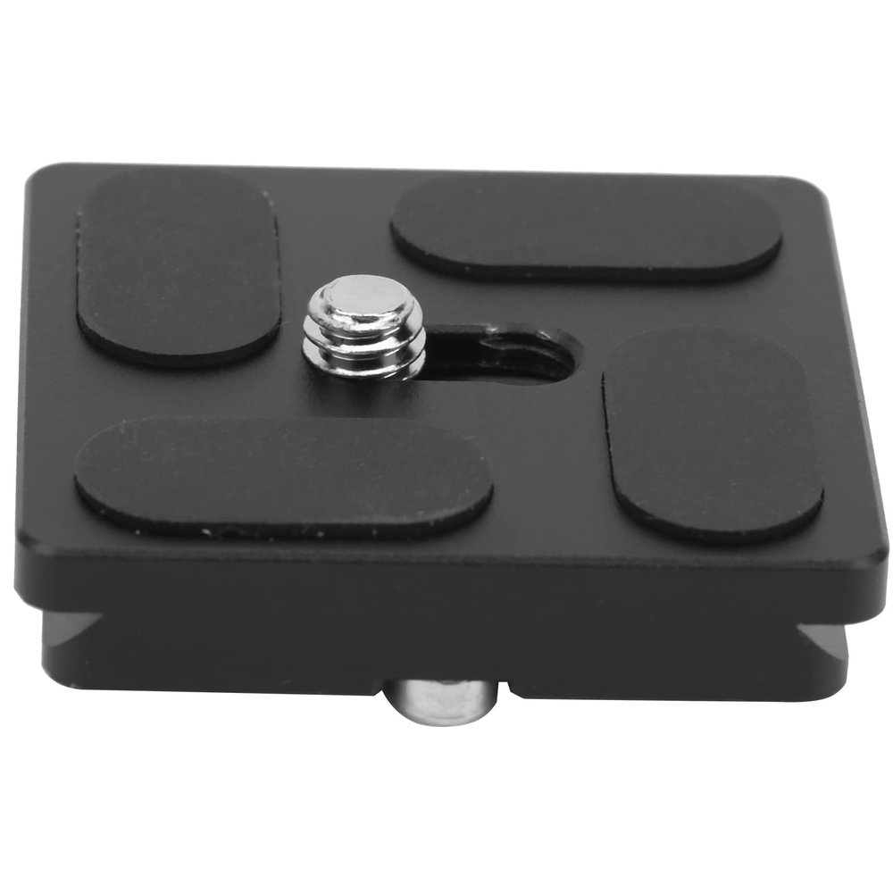 Mtlavishness QAL 40 Aluminium Alloy Ballhead Quick Release Plate High Accuracy CNC Machined Anti Skid Vibration Proof Compatible with Most Market Tripod Ballheads for SLR Camera