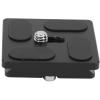 Mtlavishness QAL 40 Aluminium Alloy Ballhead Quick Release Plate High Accuracy CNC Machined Anti Skid Vibration Proof Compatible with Most Market Tripod Ballheads for SLR Camera view 1