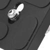 Mtlavishness QAL 40 Aluminium Alloy Ballhead Quick Release Plate High Accuracy CNC Machined Anti Skid Vibration Proof Compatible with Most Market Tripod Ballheads for SLR Camera view 2