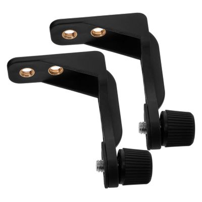 DIYEAH 2pcs Binocular Adapter for Telescope Mount Metal Screw Holder for Binoculars Photography Accessories