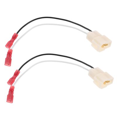 BESTYASH 1pair Speaker Wire Adapter for Replacement Connector Easy Installation for Speakers Audio Connection No Cutting Required