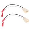 BESTYASH 1pair Speaker Wire Adapter for Replacement Connector Easy Installation for Speakers Audio Connection No Cutting Required view 1