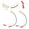 BESTYASH 1pair Speaker Wire Adapter for Replacement Connector Easy Installation for Speakers Audio Connection No Cutting Required view 4