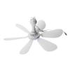Alipis 1set Portable Usb Ceiling Fan for Plants and Pets Cooler Extension Cable for Outdoor Activities Safe Soft Plastic Blades for Grow Tents and Workstations view 1