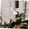 Alipis 1set Portable Usb Ceiling Fan for Plants and Pets Cooler Extension Cable for Outdoor Activities Safe Soft Plastic Blades for Grow Tents and Workstations view 3