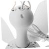 Alipis 1set Portable Usb Ceiling Fan for Plants and Pets Cooler Extension Cable for Outdoor Activities Safe Soft Plastic Blades for Grow Tents and Workstations view 4