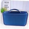 ULTECHNOVO 128 Pieces Bag Holder Large Storage Slot Organizer Portable Cases Bag Cloth Bag Blue view 3