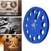 1/4 7 Aluminum Alloy 11 Hole Open Reel Tape Reel for Recording Machines - REVOX Compatible Black (Blue) view 2
