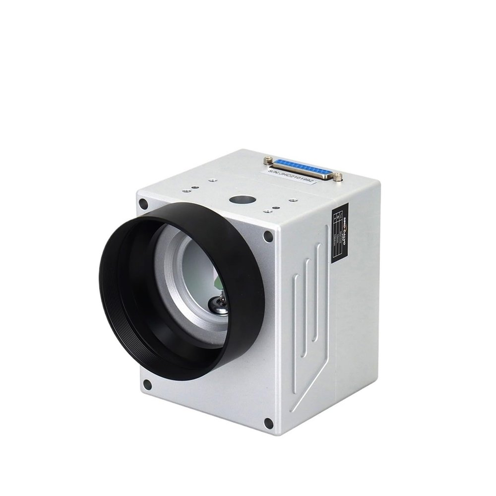 QXCIVR 1064nm Fiber Lasering Scanning Head RC7110 SG7110 with Red Pointer 0-100W Input Aperture 10mm for Metal Marking Machine(SG7110With Red Light)