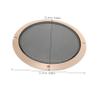 Anneome Decorative Metal Mesh Speaker Grill Cover Round Subwoofer Protection Durable DIY Accessory for Car Audio and Home Theater Systems Gold view 2