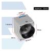 QXCIVR RC1001 Fiber Lasering Scanning Head Set 10.6um &1064nm & 355nm 10mm Galvanometer Scanner with Power Supply(10.6um CO2 Machine) view 2