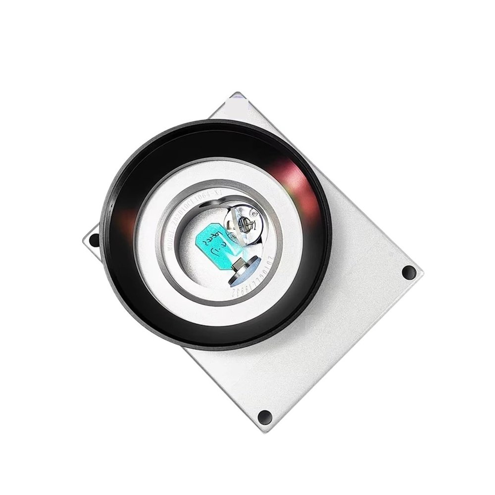 QXCIVR Fiber Lasering Scan Head Set 1064nm Apeature 10mm Galvanometer Scanner with Power Supply(Set A)