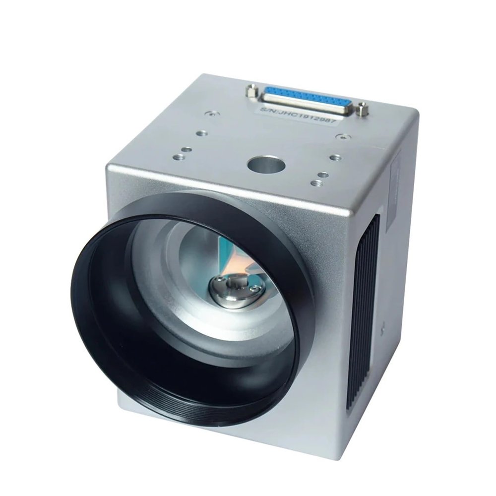 QXCIVR SG7210 1064nm Fiber Lasering Scanning Head with Red Pointer 0-100W Input Aperture 10mm for Fiber Marking Machine(Normal)