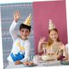 ULTECHNOVO 3pcs Party Fringe Curtains Foil Fringe Backdrop Party Decorations for Girls view 4