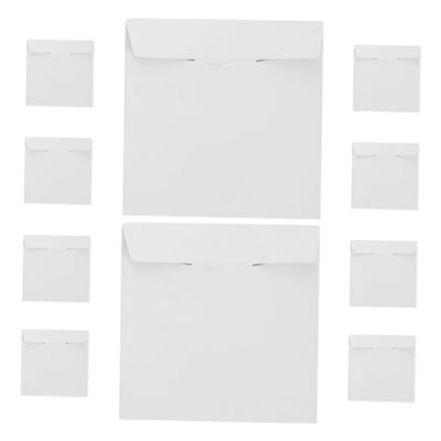 Hemobllo 10pcs Cd Bag Storage of Paper Sleeves for Dvds Moving Dj Discs Usb Memory Cards Cardboard Mailer Envelopes Organize Your Collection