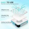 CHRISTINE SHELLY Nail Dust Collector, Cordless Dust Collector Nail Tech view 4