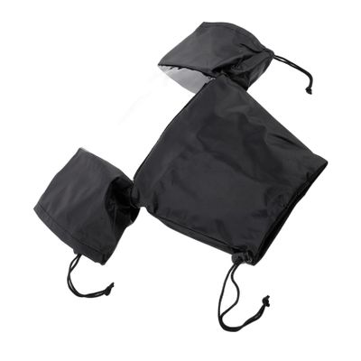 BRIGHTFUFU Camera Rain Cover Camera Accessory Windproof and Rainproof Window for Easy Viewing