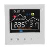 Smart Thermostat with Colour Touch Screen, Timing and Planning, Energy Saving, for Home Office Mall Hotel, Room Thermostat, Automatic (Normal Model) view 1