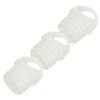Mop Bucket Drain Plug Replacement Rubber 3Pcs 18mm White view 1