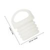 Mop Bucket Drain Plug Replacement Rubber 3Pcs 18mm White view 2