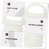 Mop Bucket Drain Plug Replacement Rubber 3Pcs 18mm White view 3
