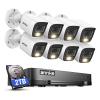 ANNKE 2MP Security Camera System, 16CH 2MP Lite DVR Recorder with AI Motion Detection, 8X 1080P (19201080) Add-on Wired White Cams with Smart Color Night Vision, IP67, 3.6mm Lens, 2TB Hard Drive view 1