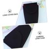 Angoily 3pcs Camera Lens Pouch Shockproof Neoprene Lens Cases for Dslr for Photographers Compact and Lightweight Design view 2
