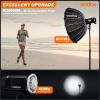 Godox AD600BM II Upgraded Outdoor Flash Strobe GN87 600W, 2.4G Wireless,1Tap Sync with X3 Trigger, 40W LED Modeling Lamp 0.01-1.9s Recycle 1/8000s HSS, Compatible with Canon/Nikon/Sony/More view 2