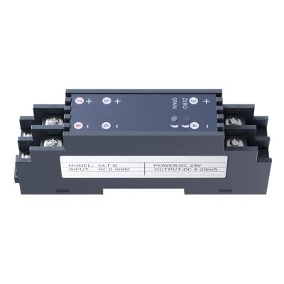 HQHSGCGVA Converter 1 in 1 Out 35mm DIN Rail Current Converter 0-1000V 0-10V 0-75mV Input 4-20mA 0-5V Output DC24V Converter(Output 4-20mA,Input 20-4mA)