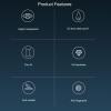 9H Hardness Tempered Glass Screen Protector Action 5 Pro, High Touch Sensitivity, Running Anti-scratch, Precise Positioning, Easy to Clean, Bubble-, Crystal Wind Screen view 3