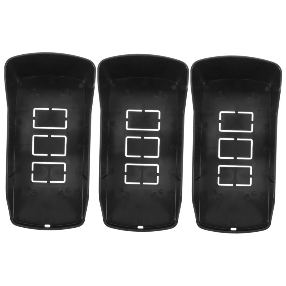Gadpiparty 3pcs Access Control Rain Cover Outdoor Protective Enclosure for Fingerprint Machines and Installation Defense against Weather Conditions