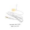 Garneck Noise-Canceling Clip-On Microphone for Smartphones Mini Lavalier Mic for Video Recording Portable Lapel Mic Phone Plug for Teaching and Meetings view 2