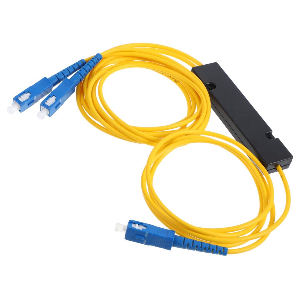Vaguelly Convenient Singlemode Fiber Optical Splitter Fused Fiber Splitter Protective Cover for Home Theater and Communication Systems and Device