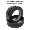 JOEBO Microscope Kit 0.5X 2X Lens Mounting Thread 42mm 48mm 50mm 52mm Working Distance 30/160mm Microscope Lens Adapters(2X Thread 52mm) view 3